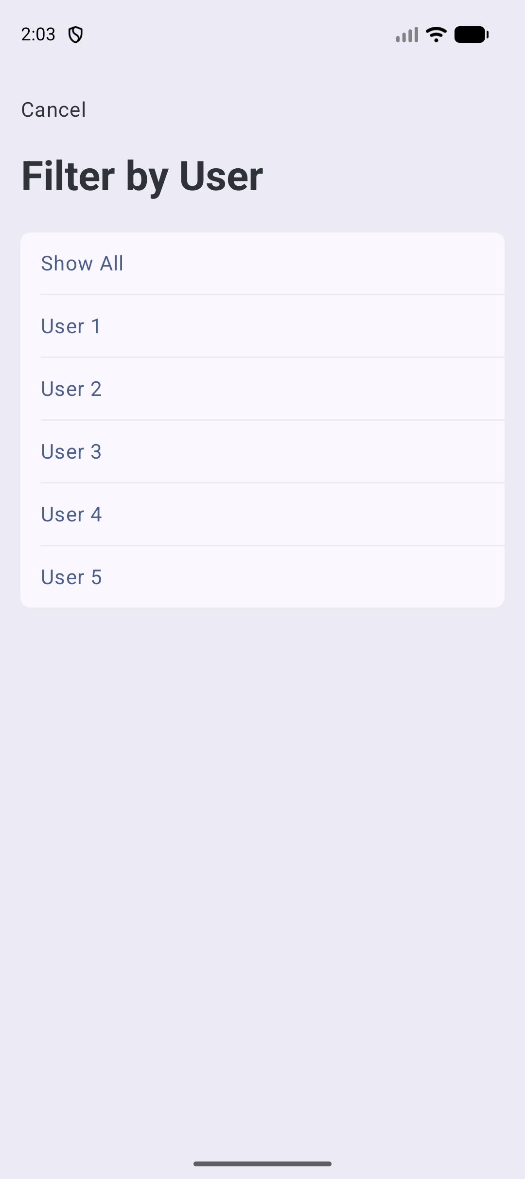 PostFilter on Android