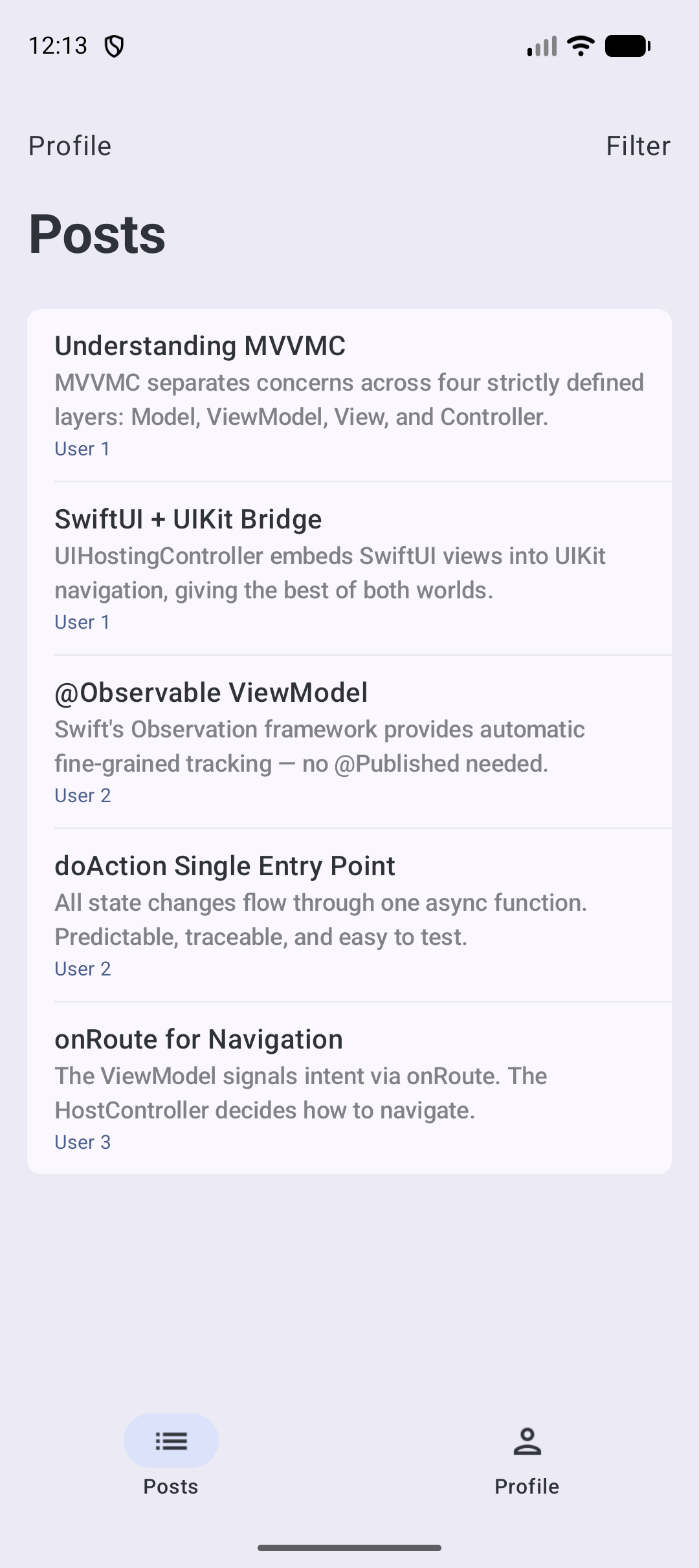 Android TabView